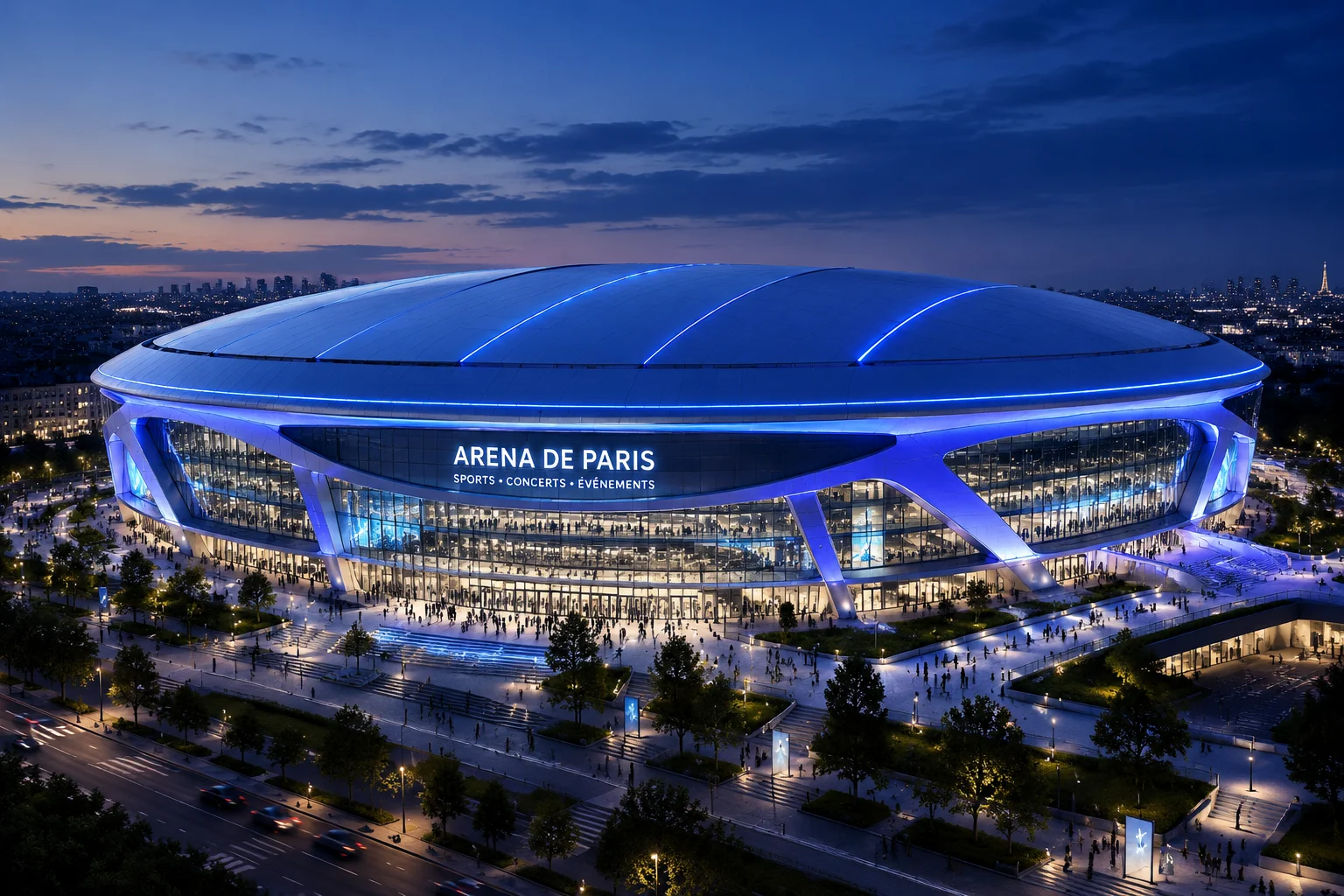 Stade Pierre-Mauroy à Lille